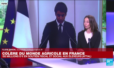Prise de parole de Gabriel Attal : 150 millions d'euros en soutien fiscal et social aux éleveurs mais un calendrier flou