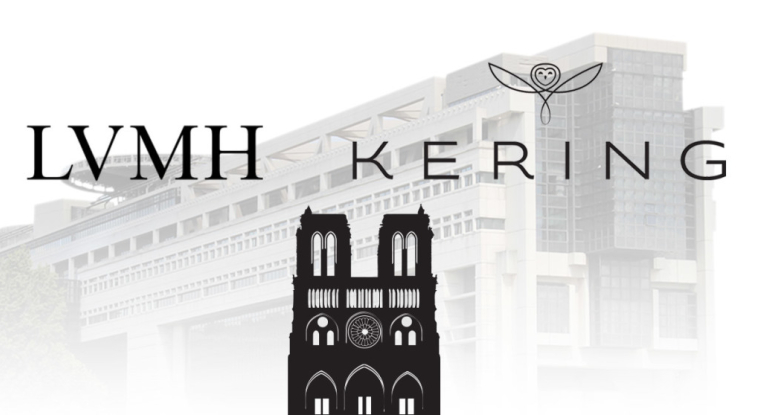 À elles deux, les familles Pinault et Arnault ont promis de donner 300 millions d'euros pour reconstruire Notre-Dame. (© DR)