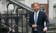 Le prince Harry, le 8 avril 2025 à Londres ( AFP / JUSTIN TALLIS )
