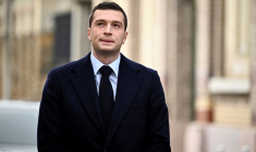 Jordan Bardella à Saint-Denis, le 17 novembre 2023. ( AFP / JULIEN DE ROSA )