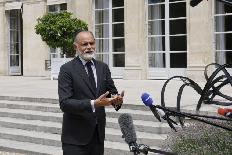Édouard Philippe à Paris, le 22 juin 2022. ( AFP / LUDOVIC MARIN )
