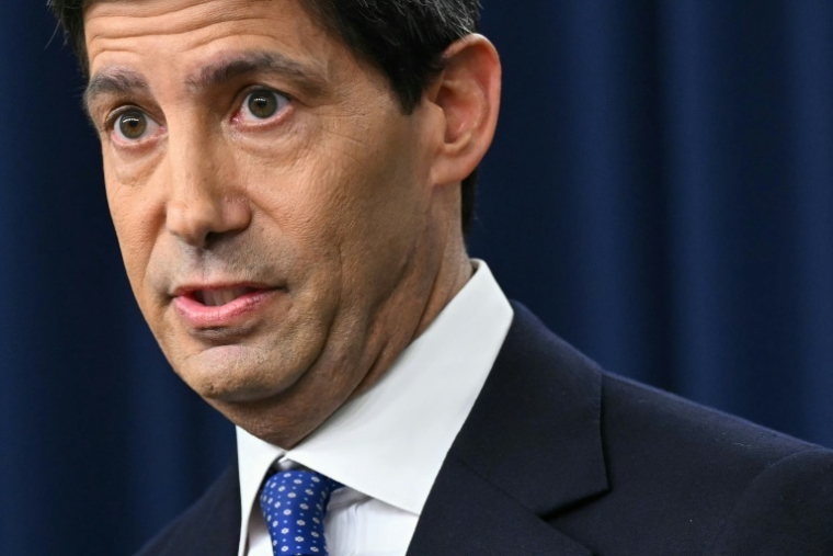 Le patron de la Fed Kevin Warsh à Washington le 16 septembre 2026 ( AFP / SAUL LOEB )