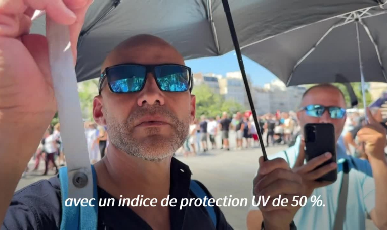Chaleur: éventail ou ventilateur de cou, tous les moyens sont bons pour se rafraîchir