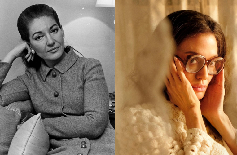 Opera Singer Maria Callas' Style File From the Archives : Best Fashion Moments / Angelina Jolie (Pablo Larraín/Netflix)