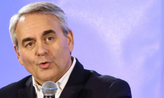 Le président des Hauts-de-France, Xavier Bertrand, à Saint-Quentin (Aisne), le 25 octobre 2025 ( AFP / Francois LO PRESTI )