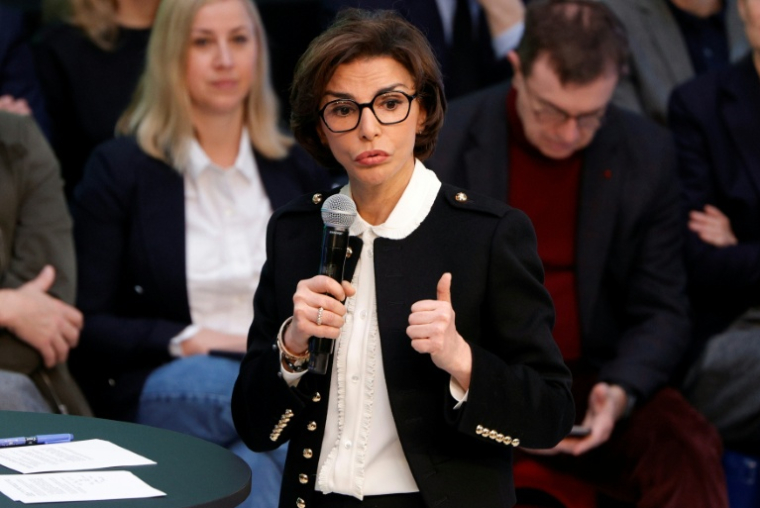 La ministre de la Culture Rachida Dati, le 10 février 2026 à Paris ( AFP / GEOFFROY VAN DER HASSELT )