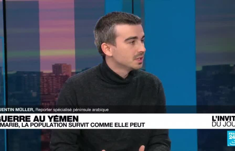 Quentin Müller, reporter : "Il y a plein de guerres au Yémen"