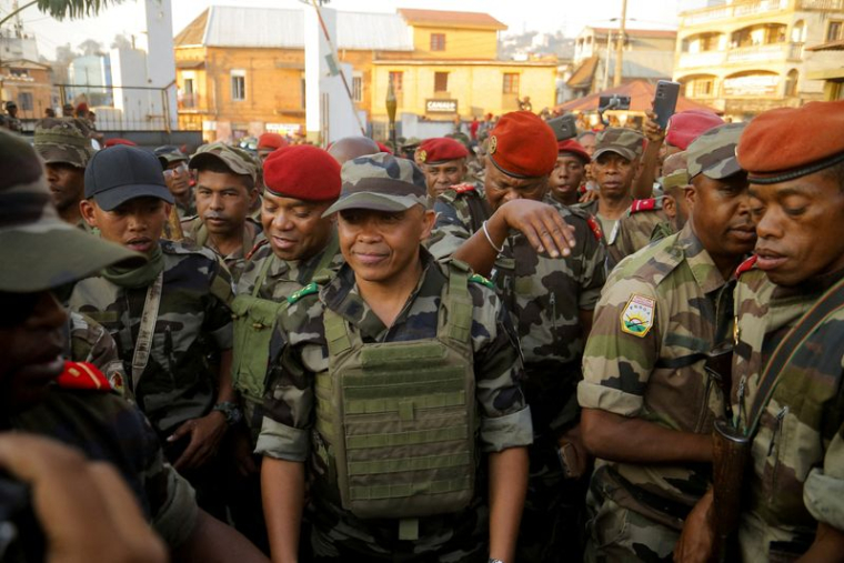 Le colonel Michael Randrianirina, nouveau chef militaire de Madagascar