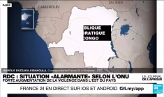RDC : situation "alarmante" selon l'ONU, forte augmentation des violences dans l'est du pays