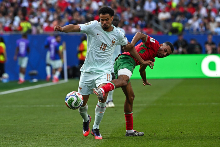 L'émotion de Warren Zaïre-Emery après ses débuts en Coupe du monde