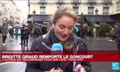 Brigitte Giraud remporte le Goncourt après un vote très serré