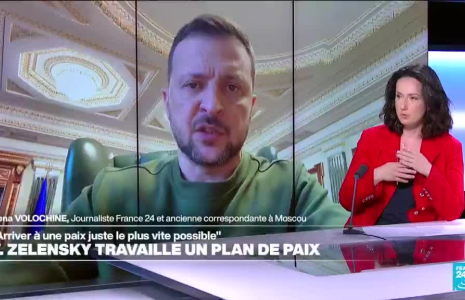 Guerre en Ukraine : Volodymyr Zelensky travaille un plan pour une "paix juste" avec la Russie