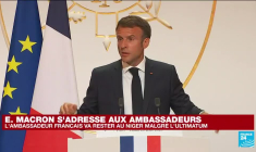 REPLAY - Discours d'Emmanuel Macron devant les ambassadeurs