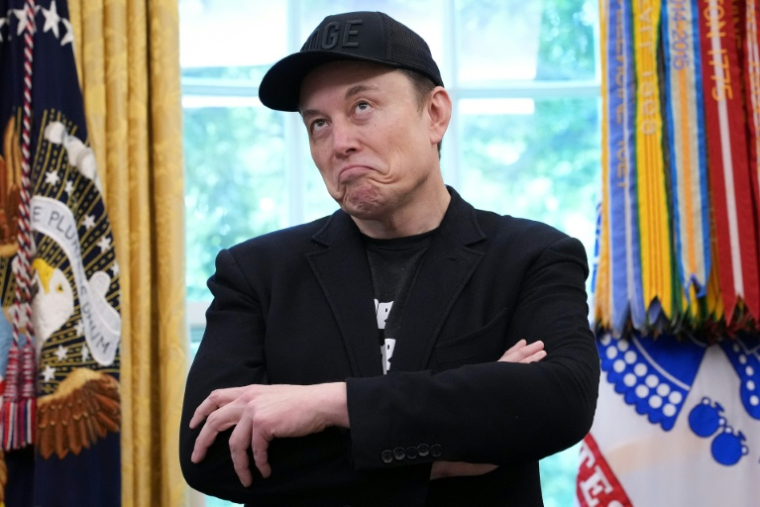 Elon Musk dns le bureau ovale de la Maison blanche le 30 mai 2025. ( GETTY IMAGES NORTH AMERICA / Kevin Dietsch )