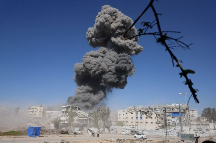 Frappe israélienne contre une fonderie de métaux à Gaza