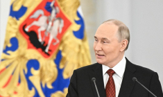 Vladimir Poutine à Moscou, en Russie, le 12 juin 2025. ( POOL / SERGEI BOBYLYOV )