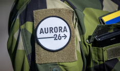 Un militaire ukrainien prenant part à l'exercice Aurora 26 à Revingehed, en Suède, le 29 avril 2026. (illustration) ( TT NEWS AGENCY / JOHAN NILSSON )