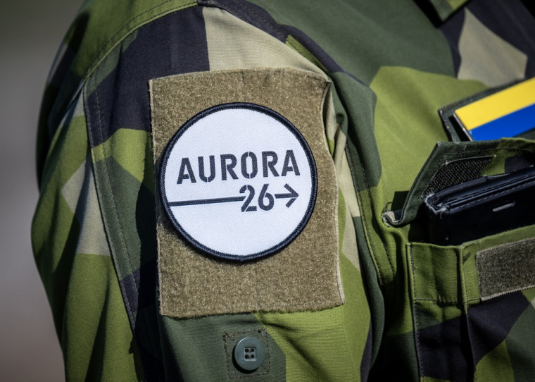 Un militaire ukrainien prenant part à l'exercice Aurora 26 à Revingehed, en Suède, le 29 avril 2026. (illustration) ( TT NEWS AGENCY / JOHAN NILSSON )