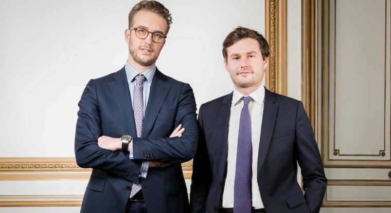 Louis de Fels et Edwin Faure, co-gérants du fonds Raymond James SmallCaps chez Raymond James Asset Management International. (© DR)