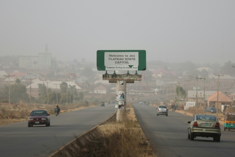 L'autoroute à l'entrée de Jos, capitale de l'Etat du Plateau, au Nigeria, le 2 février 2024 ( AFP / Kola SULAIMON )