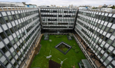 Une partie des bâtiments du campus de l'université de Jussieu, le 21 octobre 2019 ( AFP / Dominique FAGET )