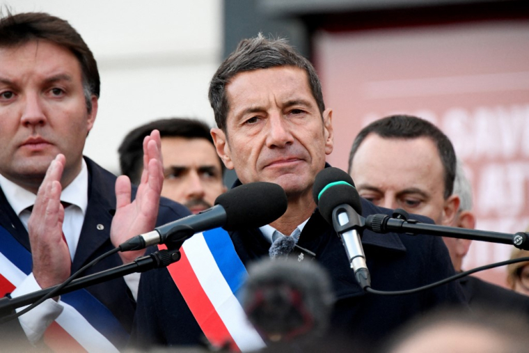 David Lisnard, le 18 octobre 2026, à Limoges ( AFP / PASCAL LACHENAUD )