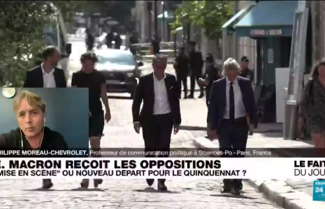 France : Emmanuel Macron reçoit les oppositions