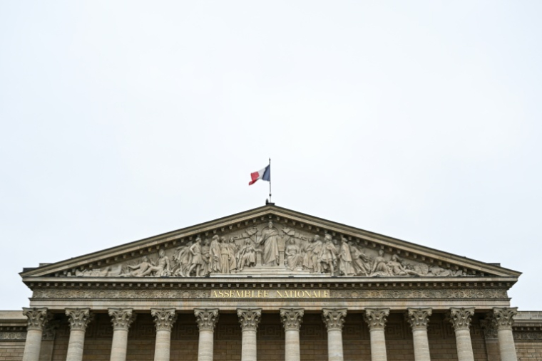 Le gouvernement organise lundi un débat sans vote au Parlement sur le rôle de la France dans les crises internationales ( AFP / Martin LELIEVRE )