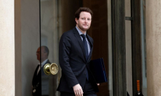 Réunion hebdomadaire du cabinet à l'Elysée à Paris