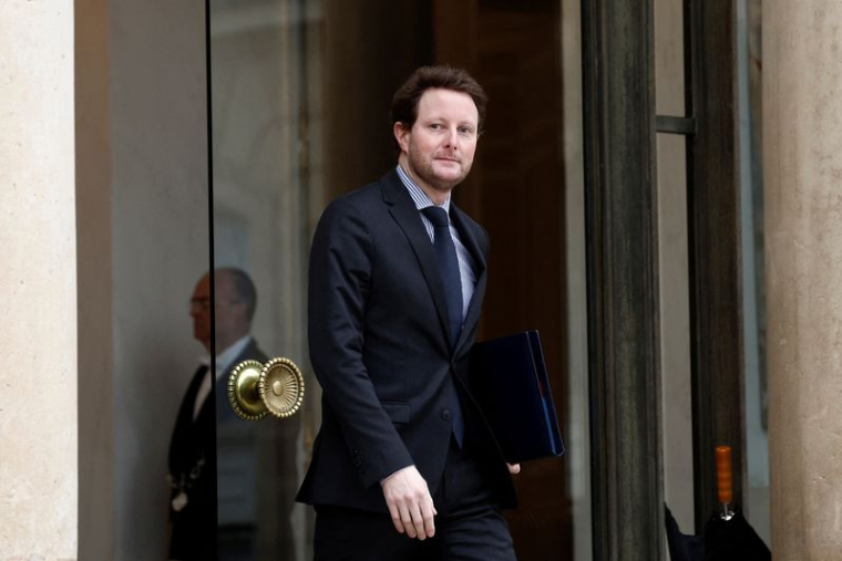 Réunion hebdomadaire du cabinet à l'Elysée à Paris