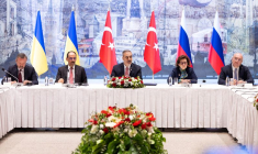 Une réunion entre des négociateurs ukrainiens et russes à Istanbul