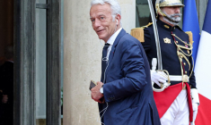 Patrick Martin à Paris, le 5 juin 2025. ( AFP / LUDOVIC MARIN )