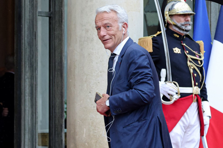 Patrick Martin à Paris, le 5 juin 2025. ( AFP / LUDOVIC MARIN )