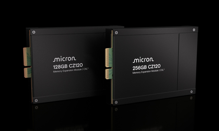 Des produits Micron (Crédits: Micron)