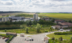 Le site du laboratoire de Cigéo le 8 août 2024 à Bure dans la Meuse ( AFP / Jean-Christophe VERHAEGEN )