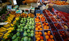 Un marché local à Nice