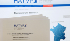 L'activité de la Haute Autorité pour la transparence de la vie publique (HATVP) a atteint en 2025 un niveau inédit, marqué par un volume record de contrôles et un élargissement de ses missions, notamment face aux risques d’ingérence étrangère ( AFP / BERTRAND GUAY )