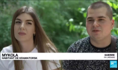 Ukraine : des familles déchirées et séparées à Kramatorsk, dans le Donbass