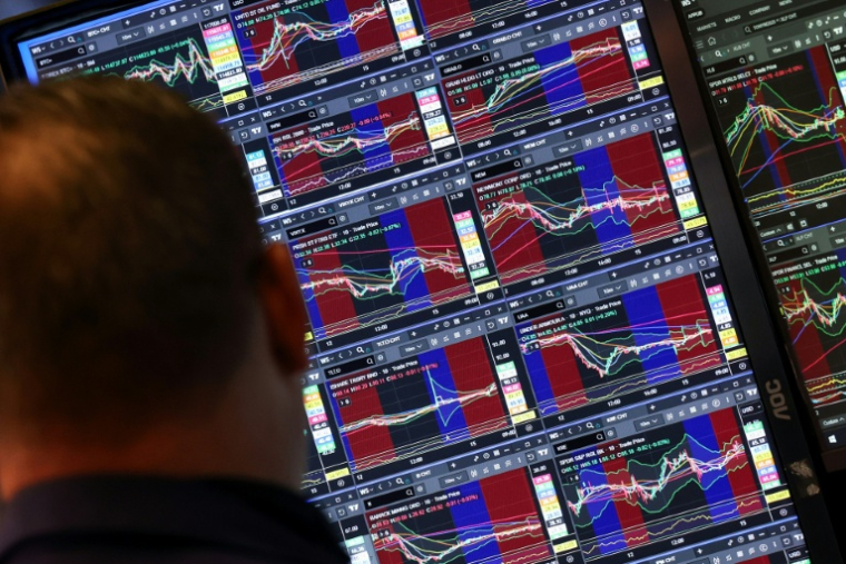Un opérateur à la Bourse de New York, le 15 septembre 2025 ( AFP / TIMOTHY A. CLARY )