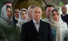 Vladimir Poutine à Moscou, en Russie, le 6 janvier 2025. ( POOL / VYACHESLAV PROKOFYEV )