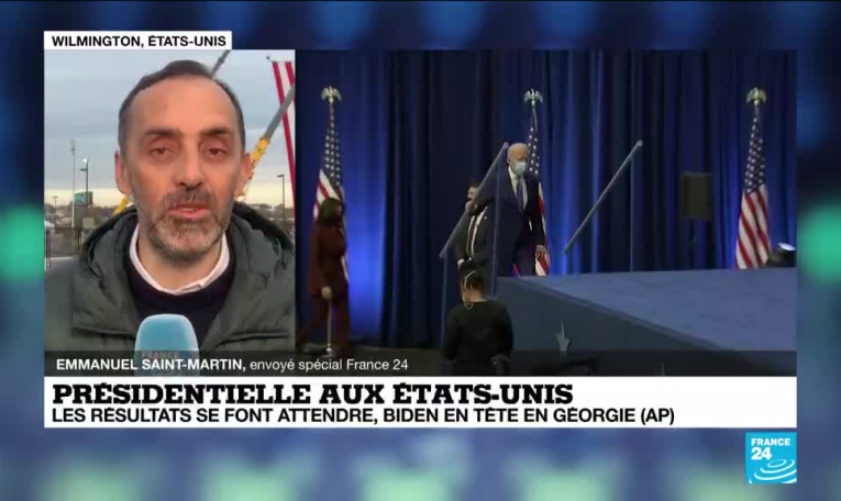 Présidentielle américaine : dans la ville de Biden, une longue attente anxiogène