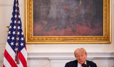 Le président américain Donald Trump