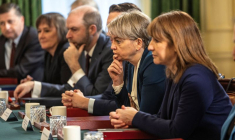 Réunion du cabinet au 10 Downing Street à Londres