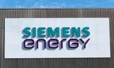 Un logo sur le site de Siemens Energy