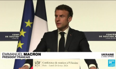 Ukraine : Emmanuel Macron n'exclut pas l'envoi de troupes occidentales à l'avenir