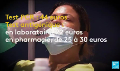 Covid-19 : les tests de dépistage payants à partir du 15 octobre en France