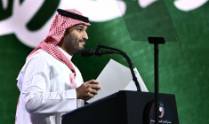 Mohammed ben Salmane à Riyad le 13 mai 2025. ( AFP / BRENDAN SMIALOWSKI )