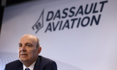 Éric Trappier à Saint-Cloud, le 9 mars 2023. ( AFP / THOMAS SAMSON )