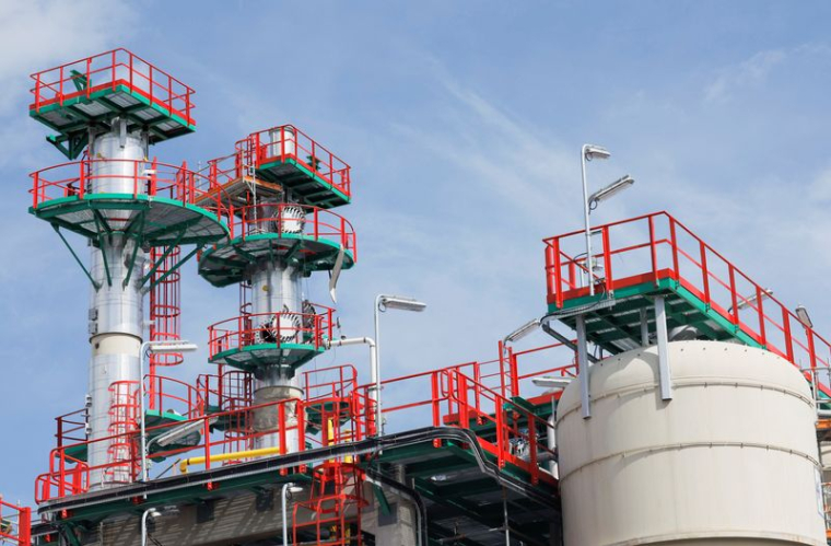 Une usine de biocarburants, dans le sud-est de l'Espagne