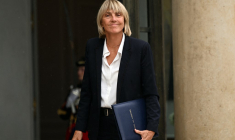 Valérie Létard à Paris, le 23 septembre 2024. ( AFP / BERTRAND GUAY )